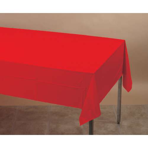 Red Tablecover - Click Image to Close